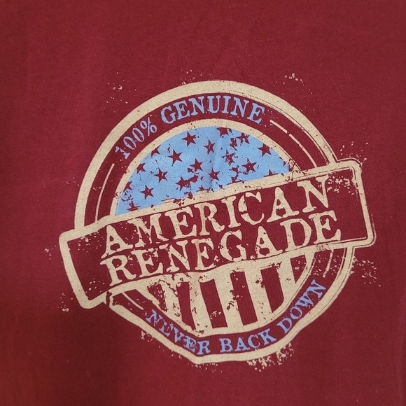 Grunt Style American Renegade Red Tee - Picture 1 of 4